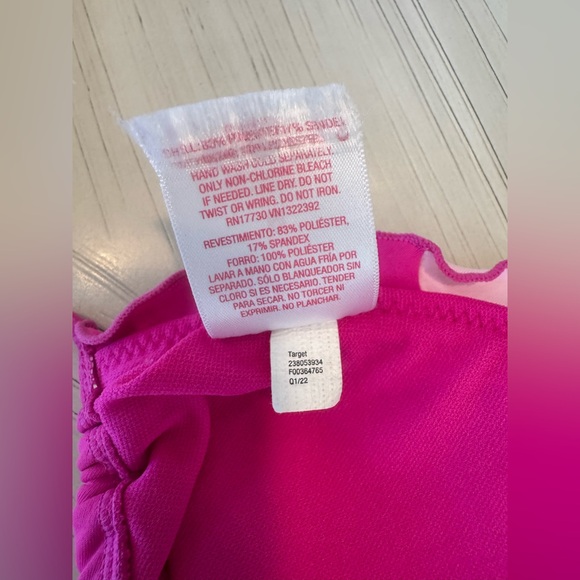 Xhilaration Pink Colorblock Bikini Set – Size Medium - Picture 16 of 16